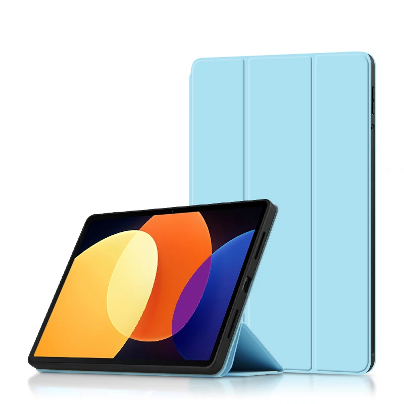 

Кожаный чехол из ТПУ Для XIAOMI Pad 5 Pro 12,4 2022, чехол-подставка для планшета Mipad 5 Pro mipad5 Pro 12,4, защитный чехол