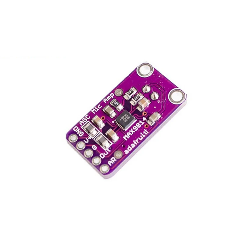 Микрофонный усилитель Electret стабильный модуль MAX9814 MAX4466 с автоматическим