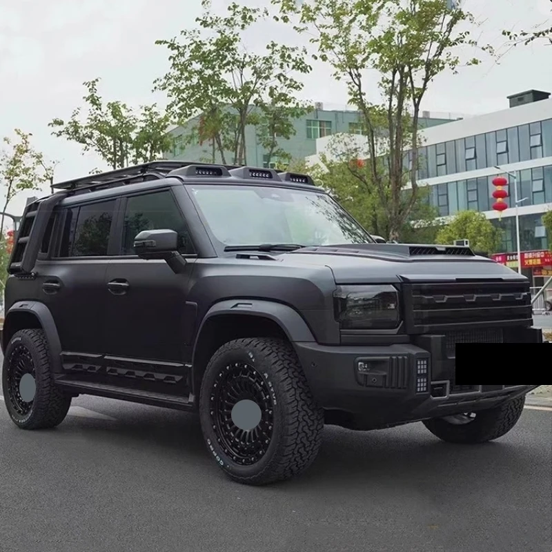 Хвостовое крыло боковая юбка решетка капота каменная защита автомобильный