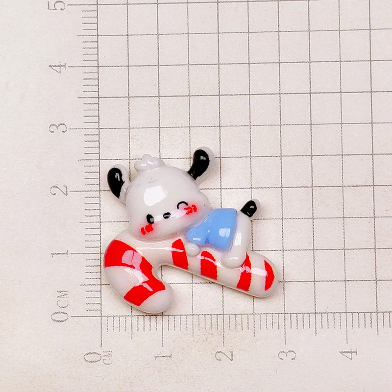 

10 шт., мультяшная смола, милые животные, рождественская серия, кулон, скрапбук, ремесло, сделай сам, миниатюрный орнамент, аксессуары A12