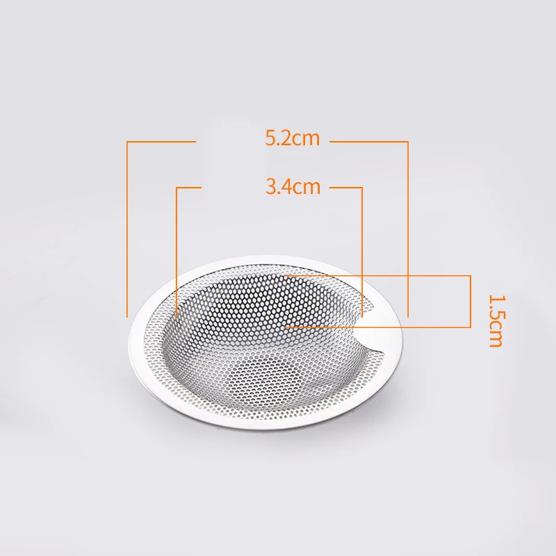 

Сетчатый фильтр из нержавеющей стали, многофункциональный фильтр для кухонной раковины, для ванной комнаты, 1 шт.