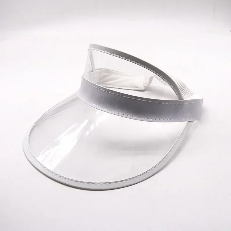 Пластиковая ПВХ унисекс летняя шляпа с солнцезащитным козырьком Повседневная