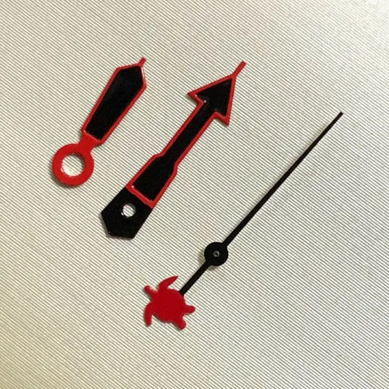 NH35/NH36/4R36 Automatic Mechanical Movement  Red Edged Black Watch Hands Three Hands  8.5mmX12.5mmX12.5mm