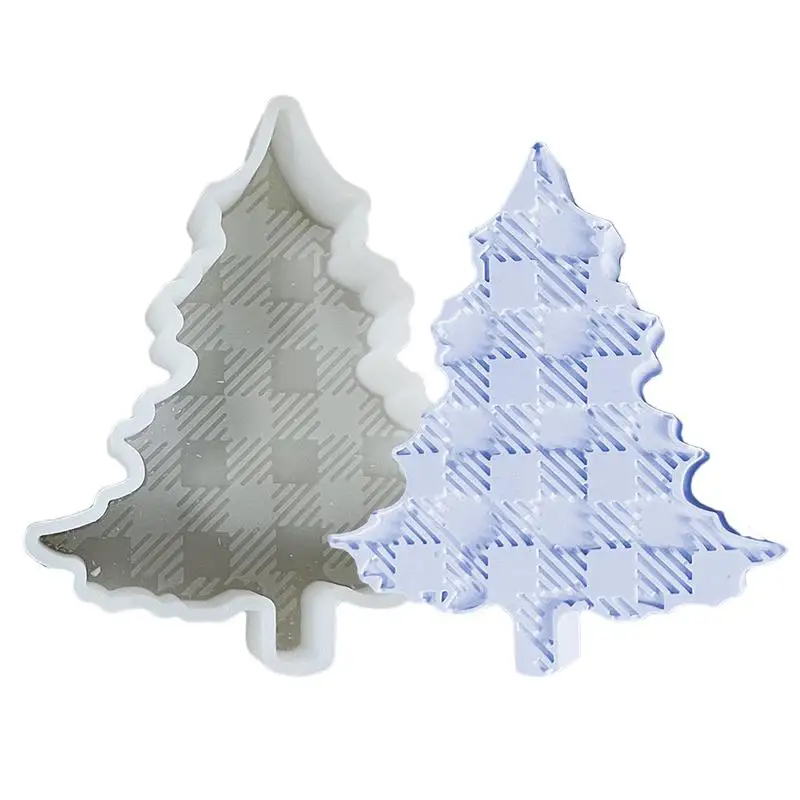 Форма для рождественской елки формы мыла ручной работы силиконовые