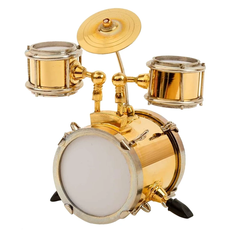 Миниатюрный барабан для украшения дома миниатюрный музыкальный инструмент