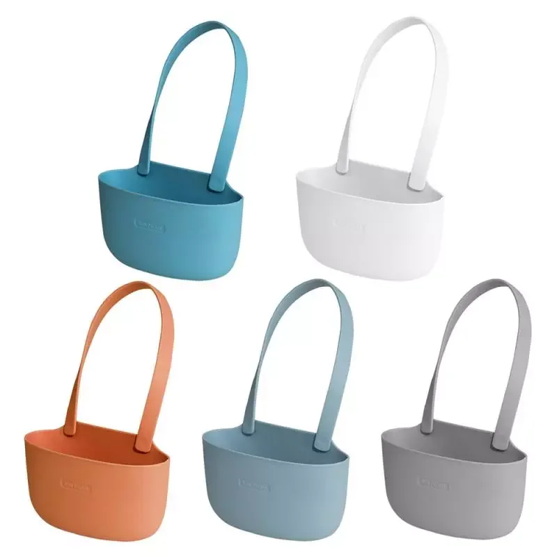 

KONCO Kitchen Dish Cloth Sponge Storage bag Sink Holder Holder Soap Portable Home Hanging Drain Bag Basket Bath Storage Tools