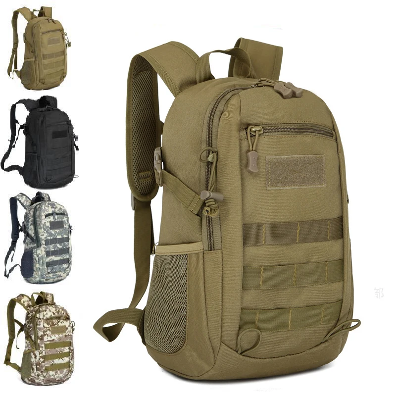 Outdoor Sports Travel Backpack Camping Backpack Fishing Hunting Bag Men's 15L Waterproof Tactical Backpack Military Backpack