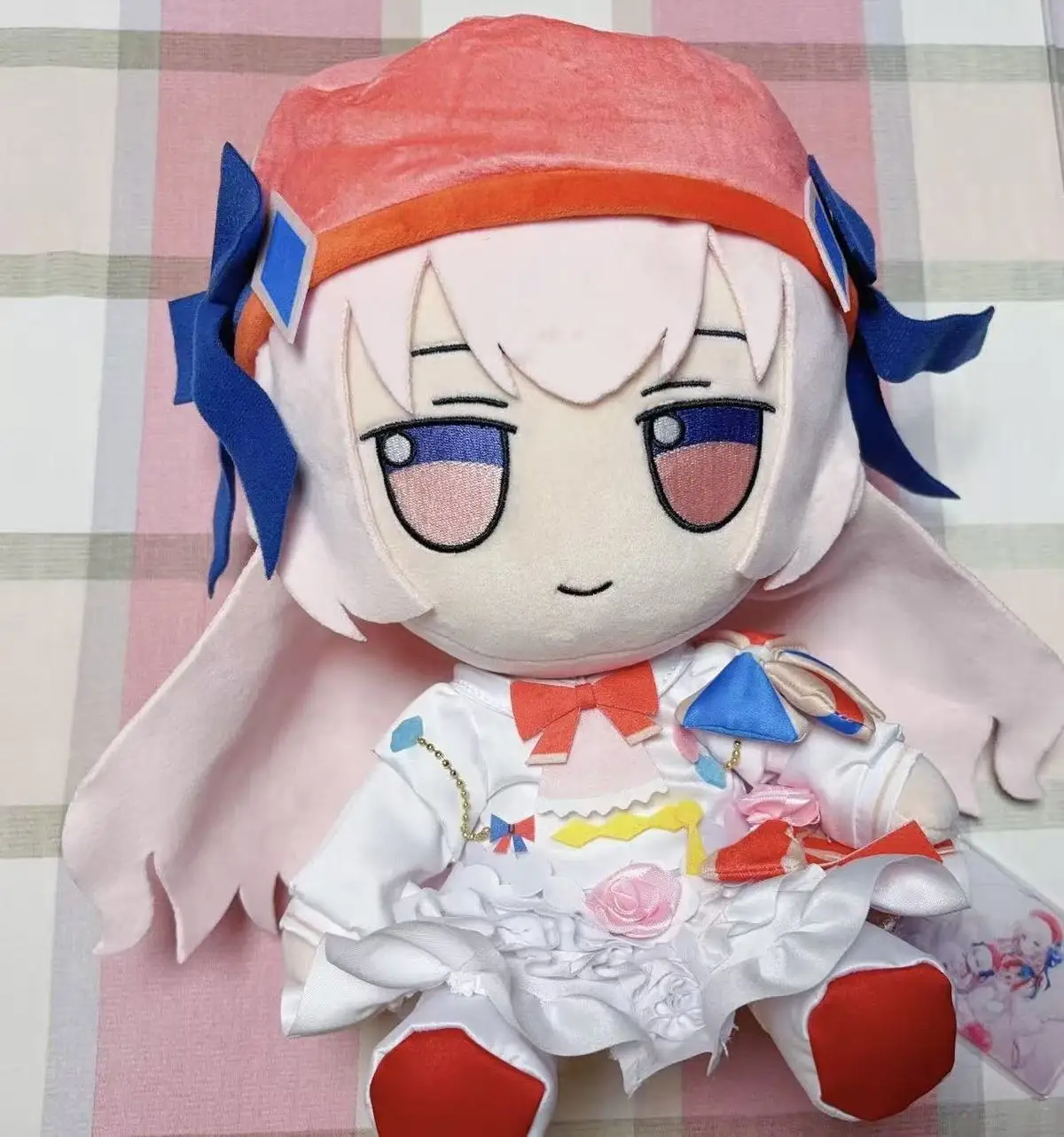 Фото Плюшевая кукла из аниме Arcaea Fumo, мягкая игрушка в сидячей позе, хлопковая кукла для переодевания, милая кукла для девочек и мальчиков, подарок на день рождения №4