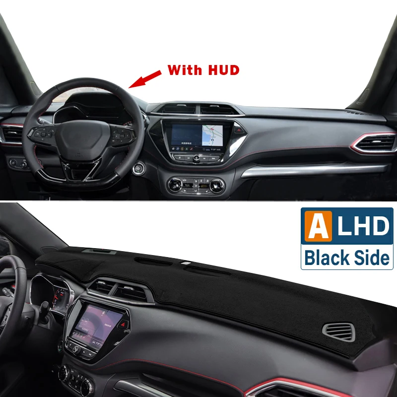 

Для Chevrolet Trailblazer 2020 2021 2022 2023, чехол для приборной панели автомобиля, коврик для приборной панели, солнцезащитный козырек, анти-УФ-защитный нескользящий чехол, аксессуары