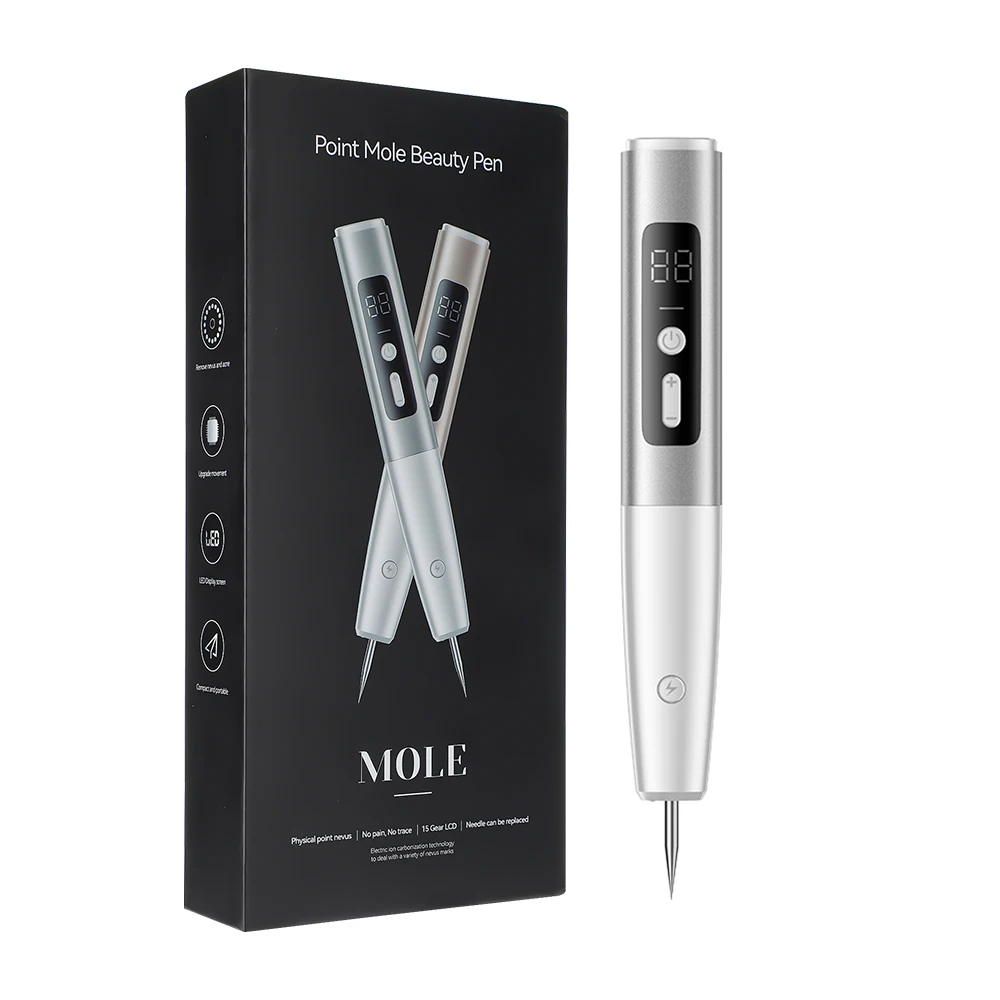 

Electric Plasma Mole Removal Pen Laser Set Wart Remover Skin Pore Care Corn Freckle Dark Tag Nevus Pimple Spot Tattoo Cleaner