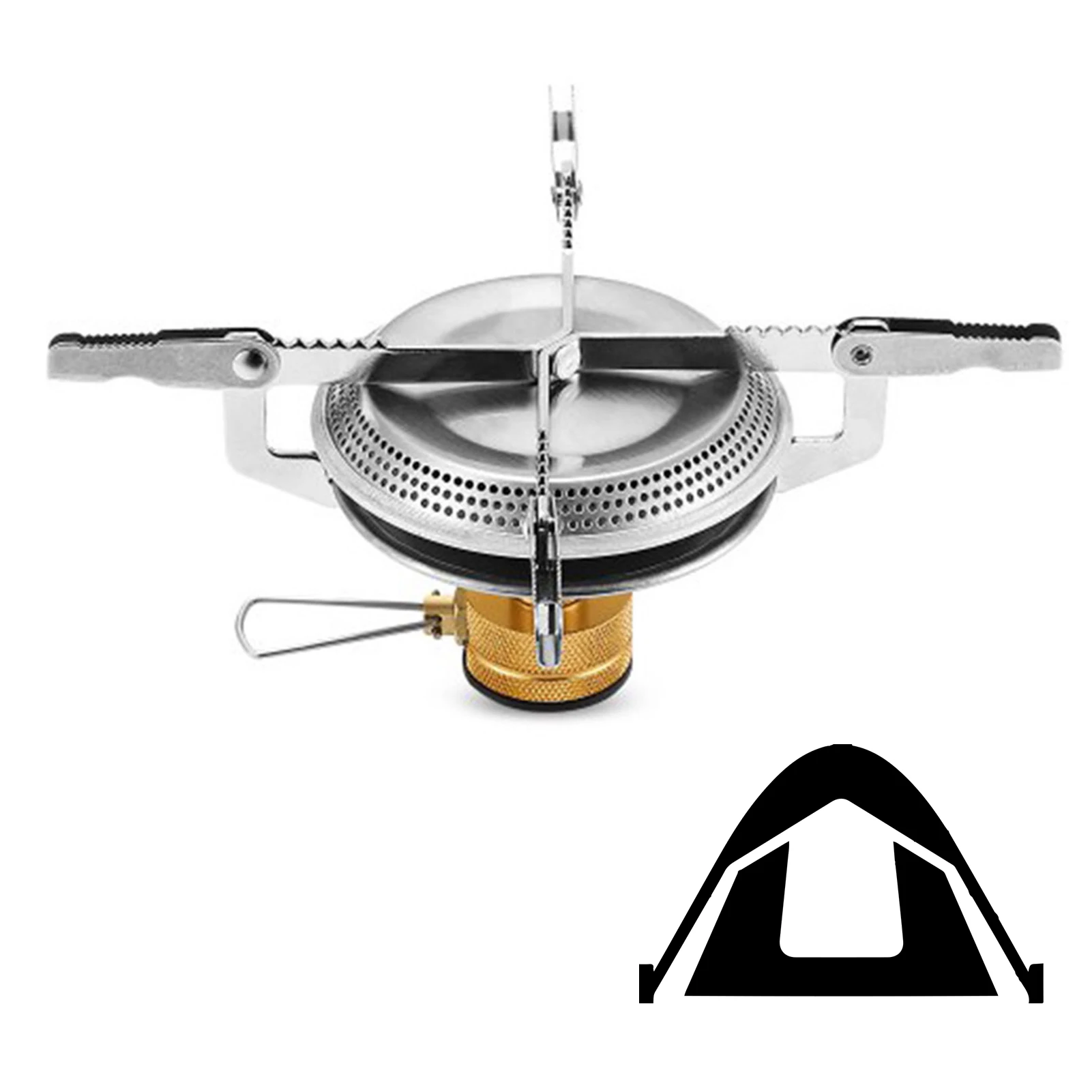 

Camping Burner Camp Stoves For Camping Lightweight Portable One-piece Aluminum Alloy Camp Stoves For Camping Emergency Heat