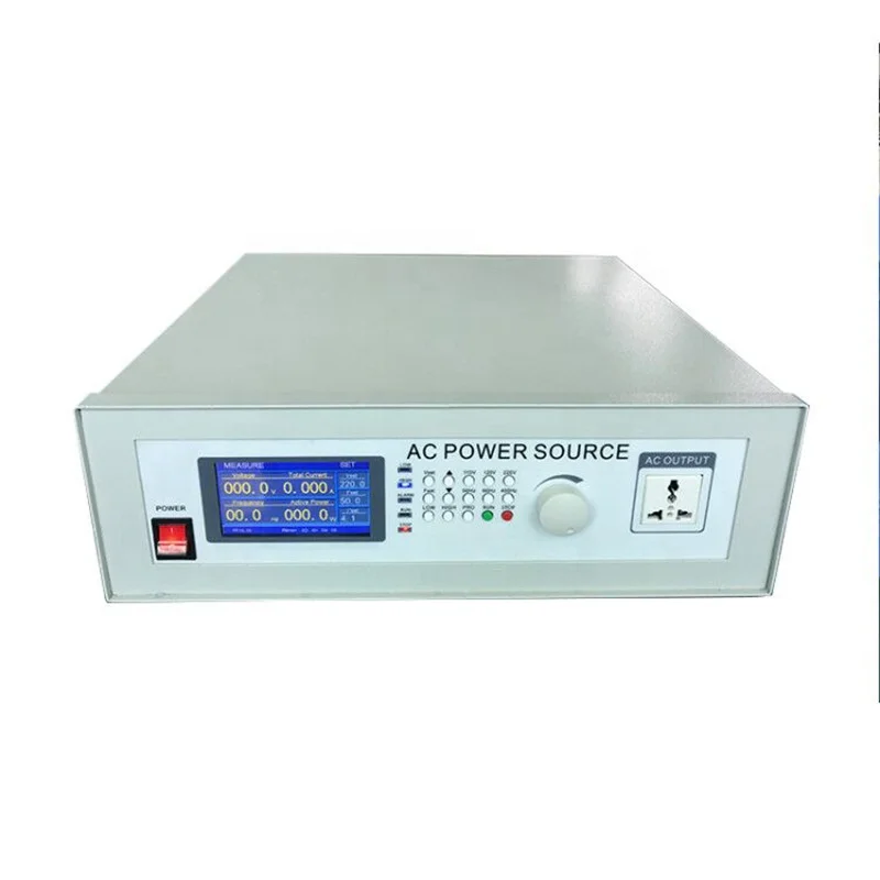 

Digital AC Power Source 500VA Programmable Frequency Stabilized Variable Frequency Power Supply