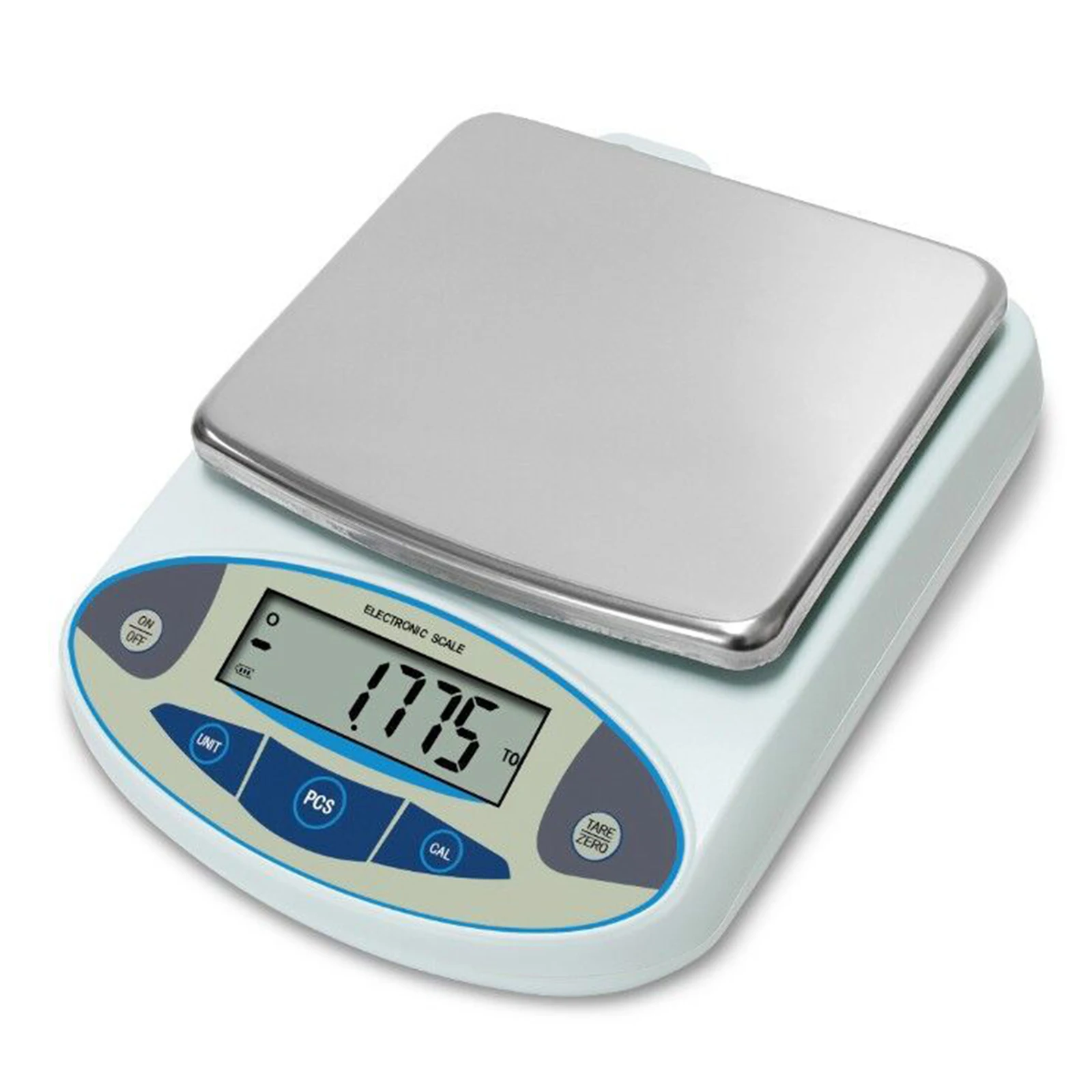 

Kitchen Scale 5000g x 0.01g Lab Analytical Balance W/ LCD Backlit Screen Digital Weight Mini Precision Pocket Electronic