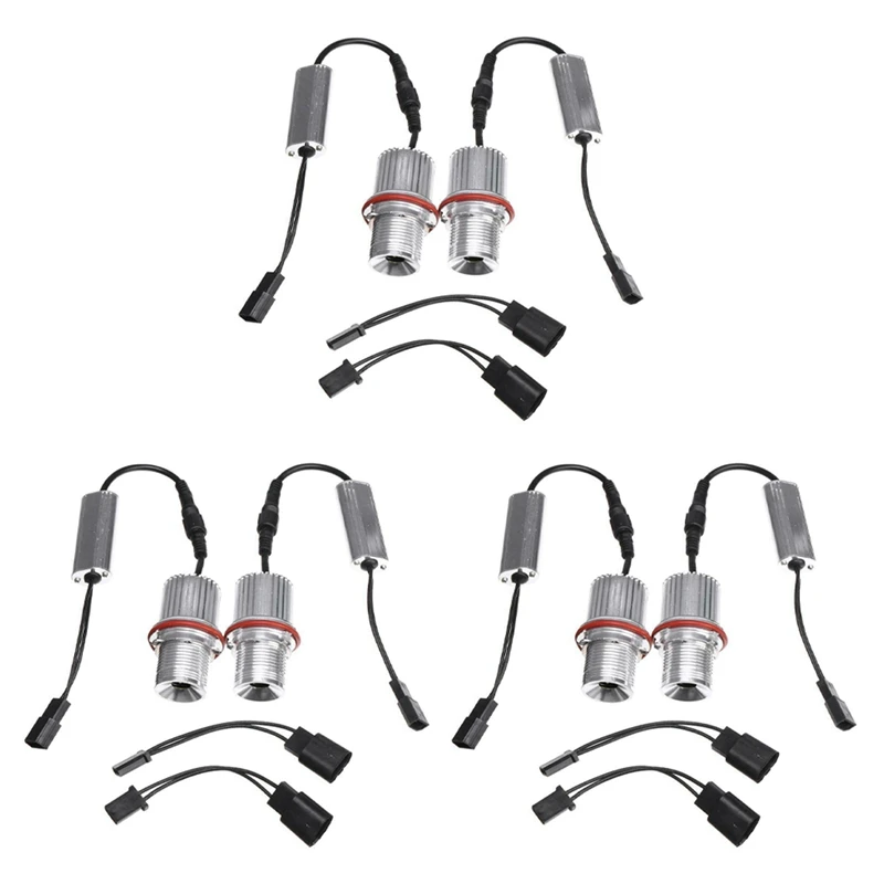 

6 шт., 45 Вт, белая фотолампа для автомобильных фар