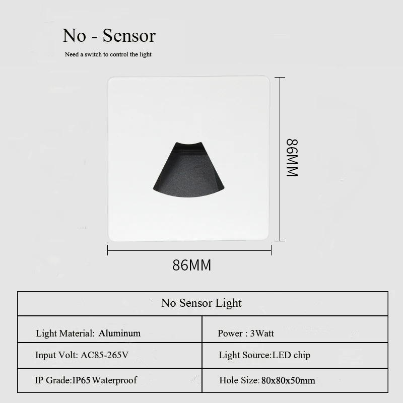 

Наружный настенный светильник WAAJEA 3Вт песочно-белый