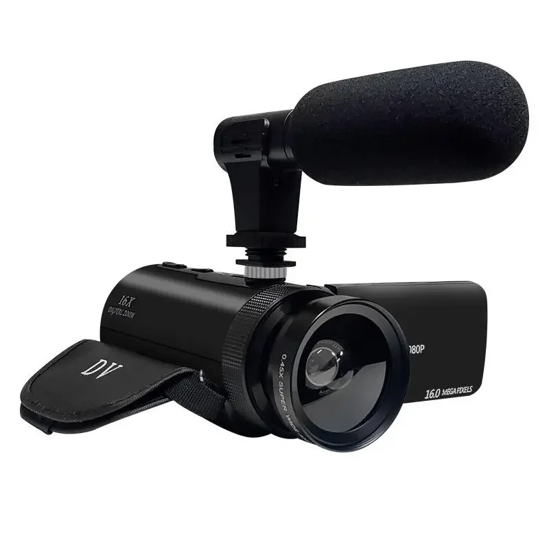 

HD 1080P Digital Video Camera Video Recorder Webcam Camcorder W/Microphone Professional Photography 16 Million Pixels