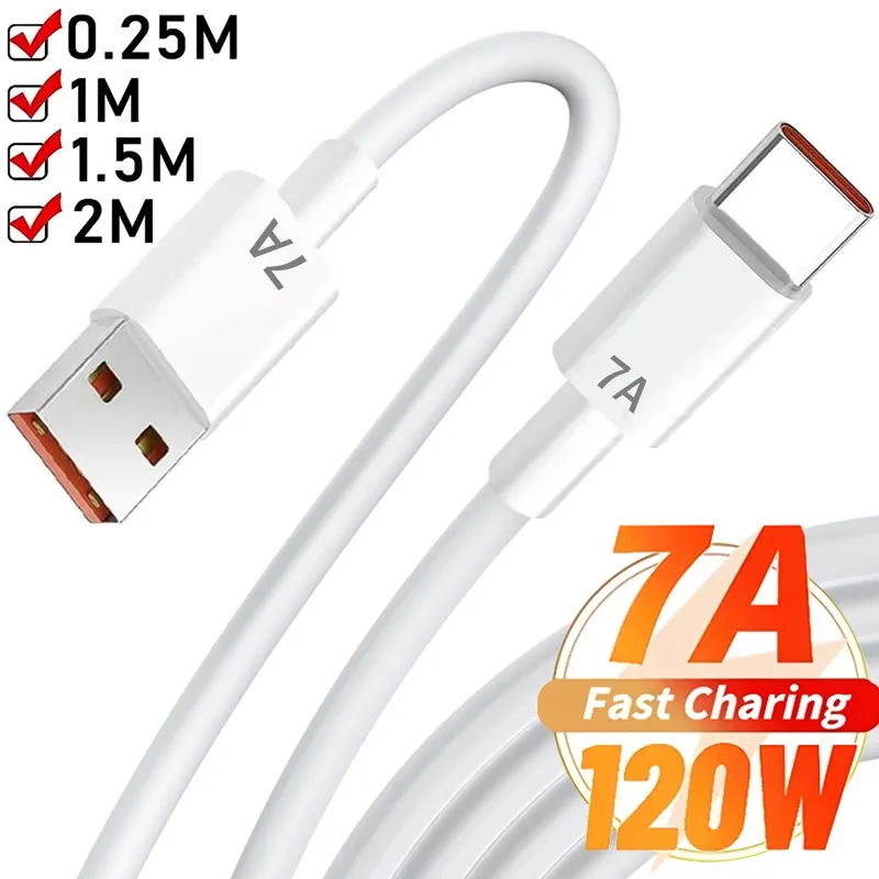 USB-кабель типа C для быстрой зарядки Samsung S24 S25 Plus Xiaomi 15 Huawei USB