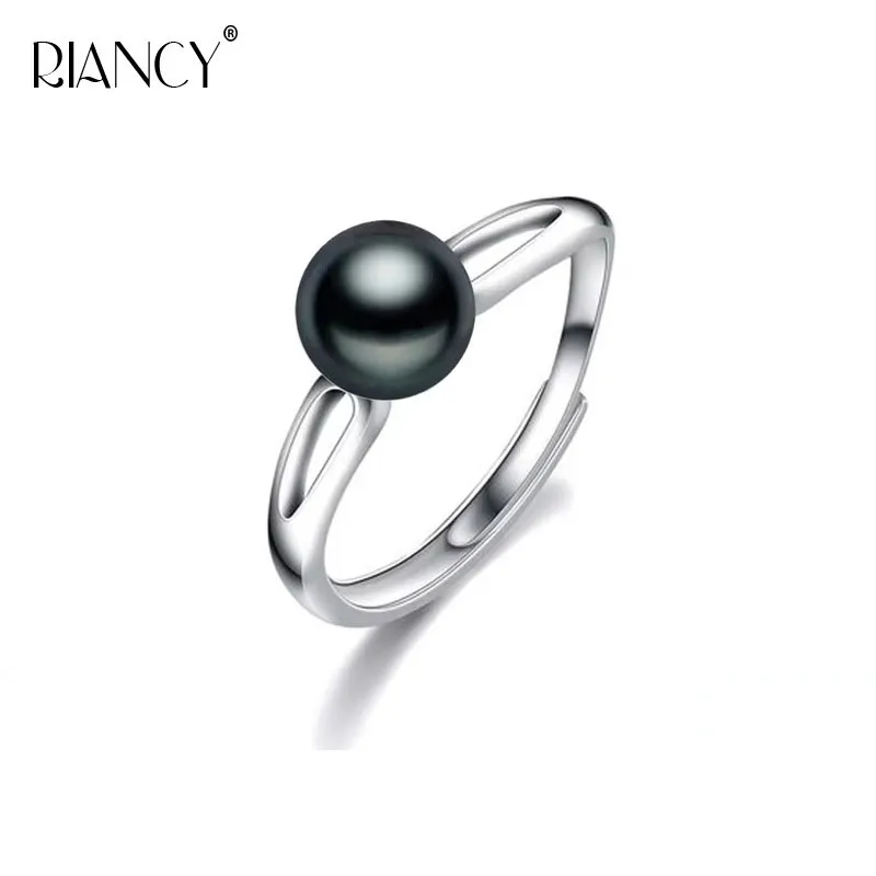 RIANCY кольцо с натуральным пресноводным жемчугом ювелирные изделия кольца из