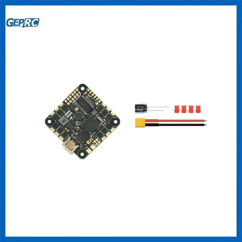 

GEPRC GEP-F4-35A AIO (F411 FC 35A 2-6S 8 бит BLS ESC 26,5 мм/м2) для DIY RC FPV квадрокоптера дрона запасные части