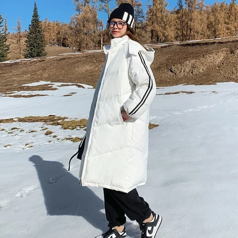 Winter Women's Cold Coat Parkas Super Hot Hooded Padded Jacket Long Bread Coat Snow Outercoat Cheap Wholesale Jacket New