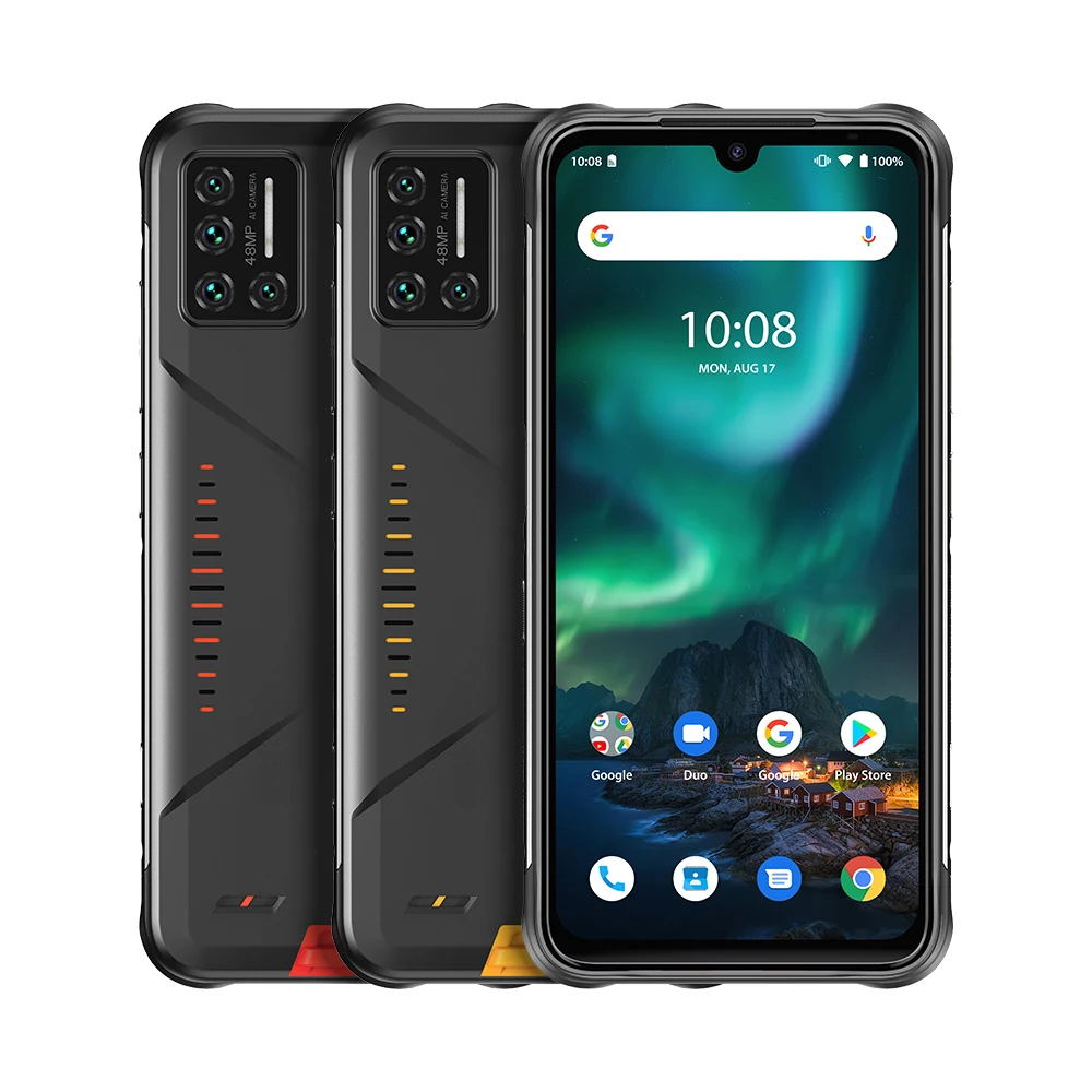 Смартфон UMIDIGI BISON на Android четыре камеры 48 МП экран 6 3 дюйма IP68/IP69K ГБ + 128 |