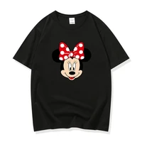 short sleeve cotton same disney mickey co branded short sleeve t shirt for women spring summer 2022 new loose casual t shirt
