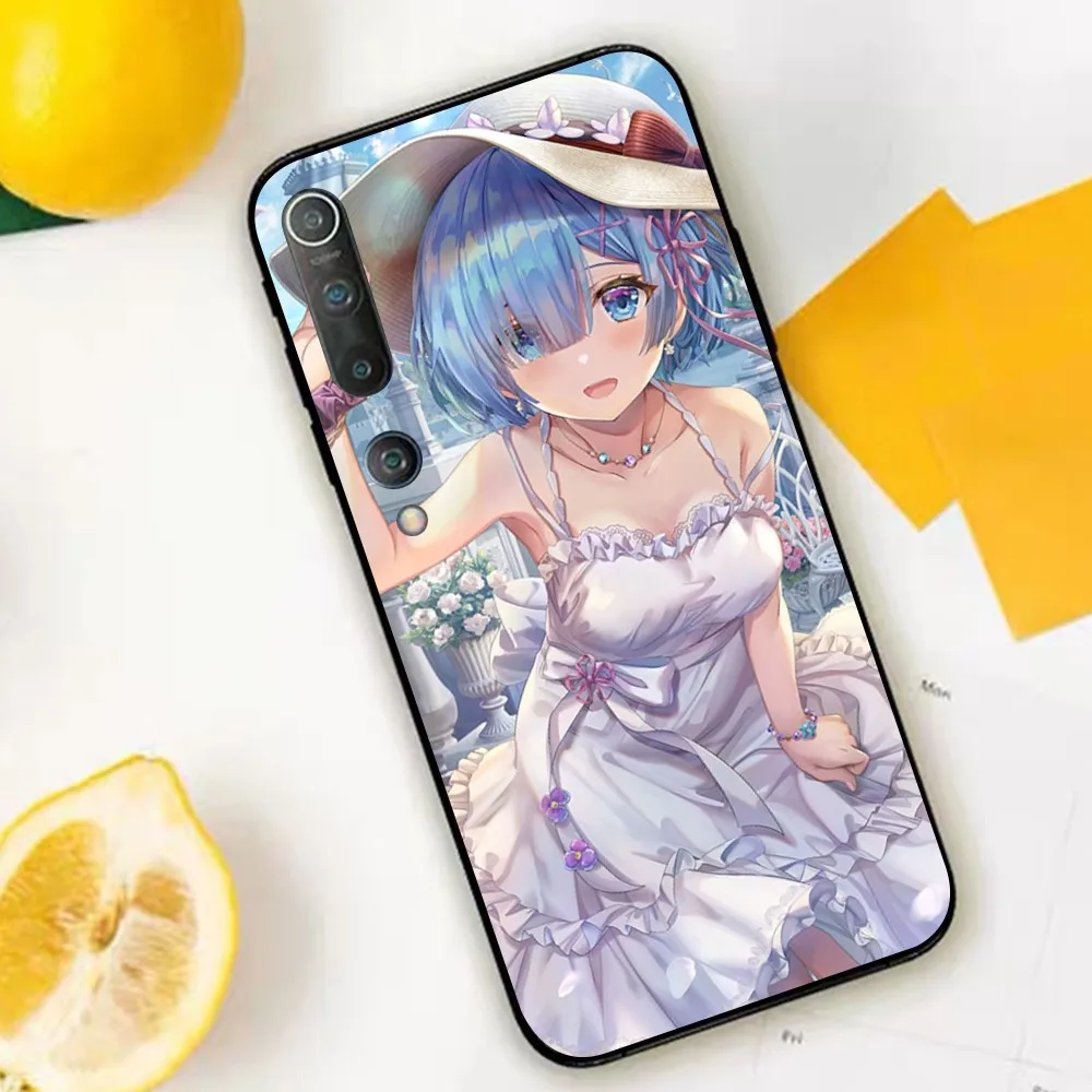 Фото Чехол для телефона с японским аниме Re Z-zeroES для Xiaomi Mi 5X 8 9 10 11 12 Lite Pro 10T PocoX3pro PocoM3 Note 10 Pro Lite №5