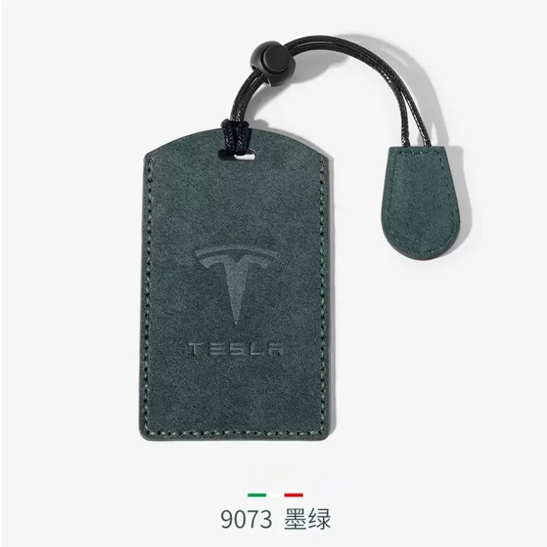 

Key case tesla card Model y high-end special leather case buckle for women men for Tesla model