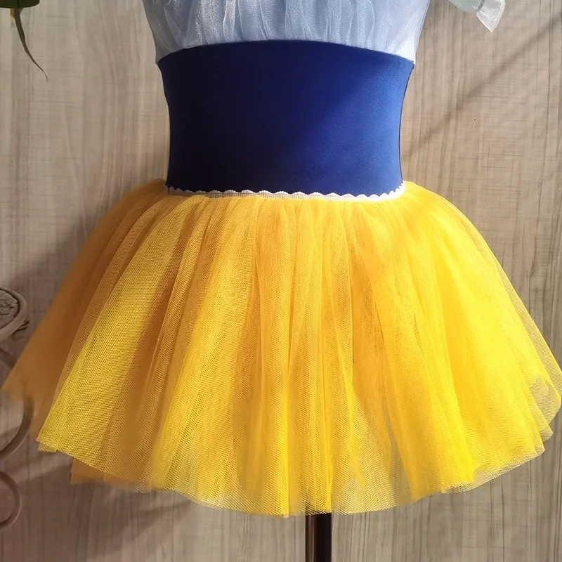 Балетная юбка-пачка для девочек, многослойная пушистая короткая юбка, 4 ...