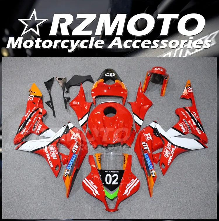 

Новый комплект обтекателей из АБС-пластика под давлением Подходит для HONDA CBR600RR F5 2007 2008 07 08 комплект обтекателей красного и белого цвета