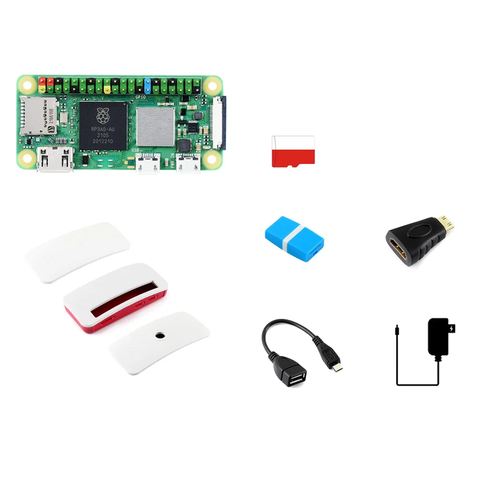 Raspberry Pi Zero 2 WHC Package B/C/D/E/F/G/H 1GHz Quad-Core Arm Cortex-A53 CPU WIFI Bluetooth 4.2