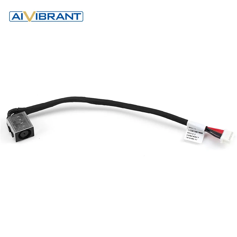 Разъем питания постоянного тока с кабелем для ноутбука Dell Inspiron Gaming 15 7566 7567 i7566 i7567