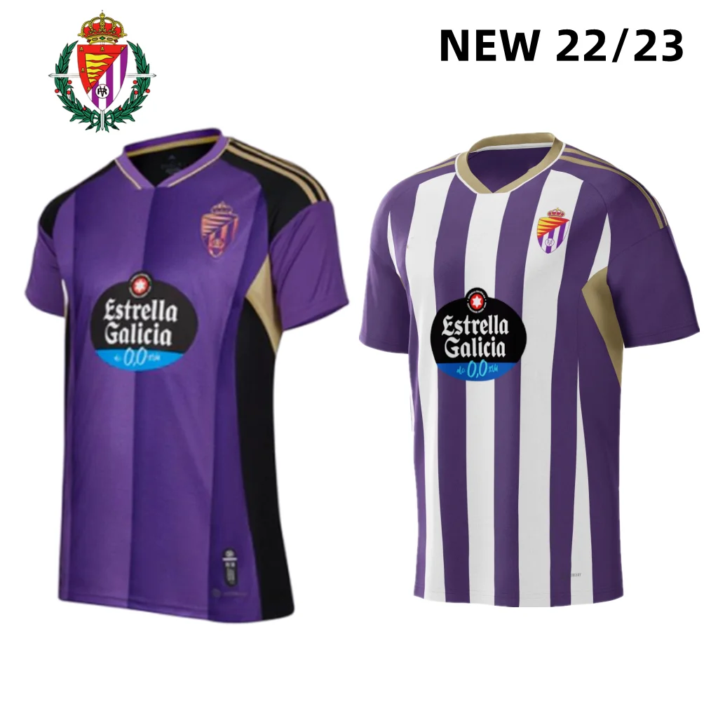 

Real Valladolid 22/23 Home Kids + camiseta personalizada para hombre SERGI GUARDIOLA PLANO, Kit de camiseta