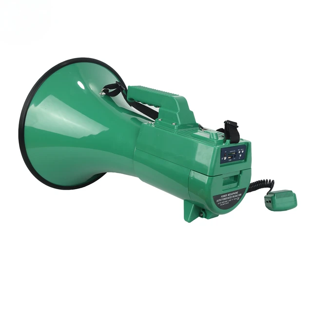 Мегафон 100 Вт lo Leitiler с USB разъемом для SD-карты и Aux 3 5 мм