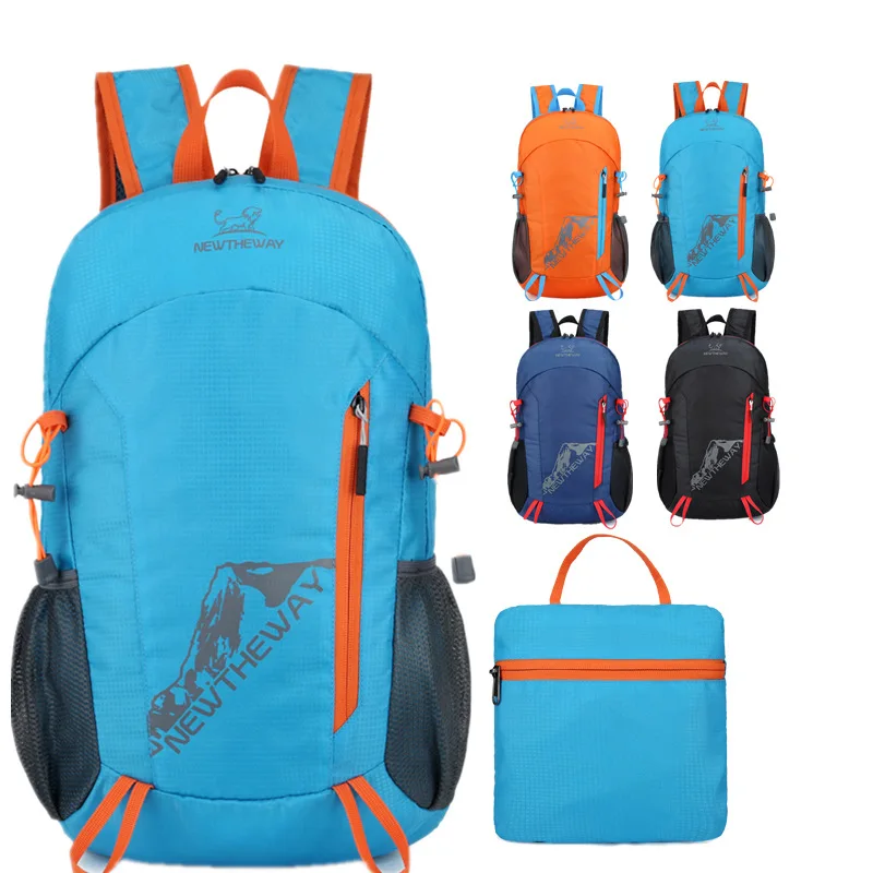 New Large Capacity Portable Fashion Sports Outdoor Mountaineering Waterproof Foldable Men's and Women's Travel Backpack