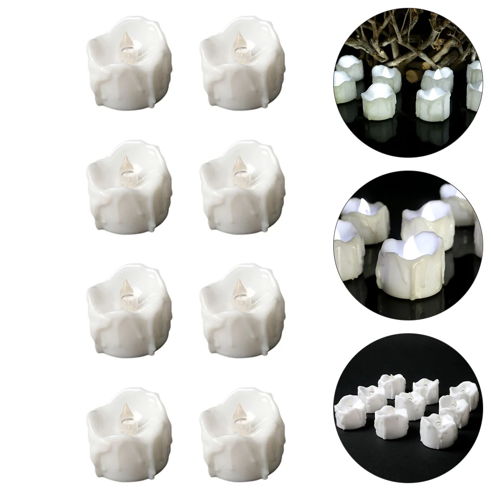 

Light Tea Ledcandle Electric Lamp Christmas Flameless Timingdecorative Tealights Flickering Remote Tealighthome Timer