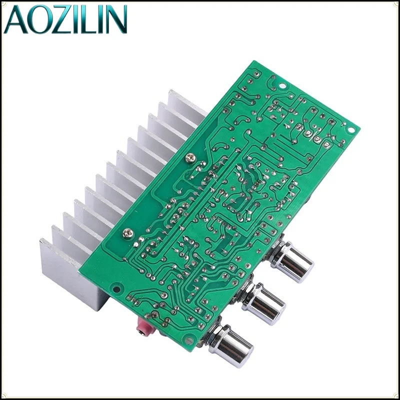 Фото Плата усилителя сабвуфера AOZILIN 2.1-канальная TDA2050+TDA2030, готовая плата усилителя мощности Hi-Fi аудио №4