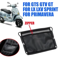 for vespa gts 300 gtv 250 primavera 150 sprint 125 50 lx lxv px motorcycle accessories under seat storage bag leather tool bag
