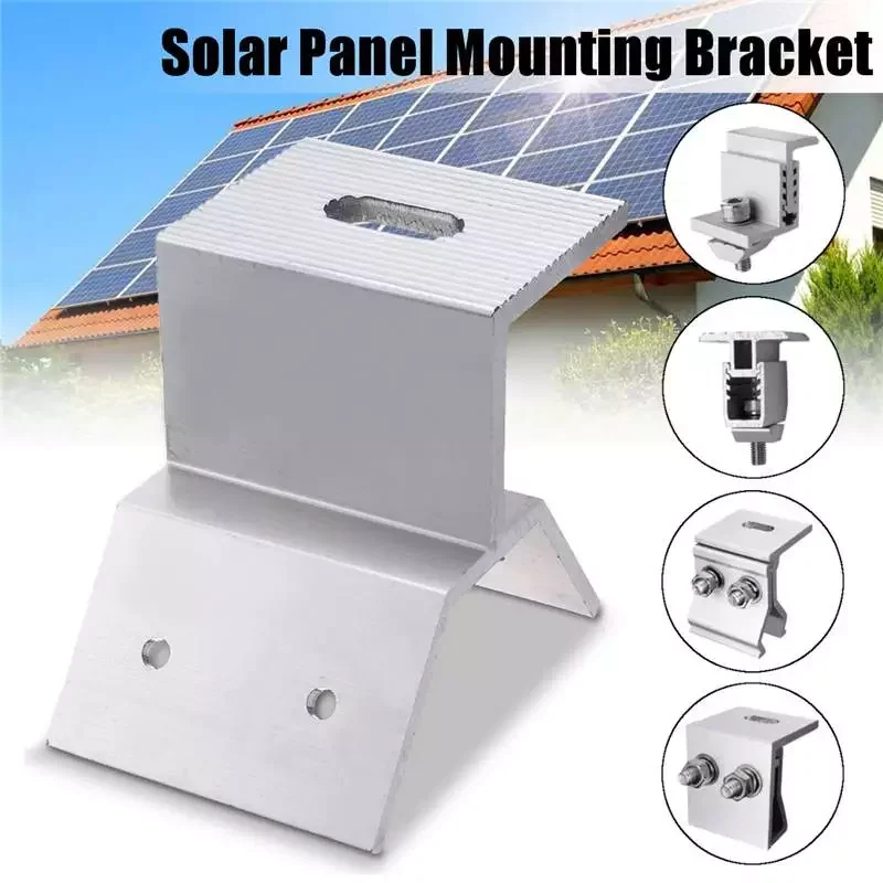 

NEW2023 5 types Solar Panel Mounting Bracket Photovoltaic Support Single Stainless Steel Solar System Accessories for RV house b