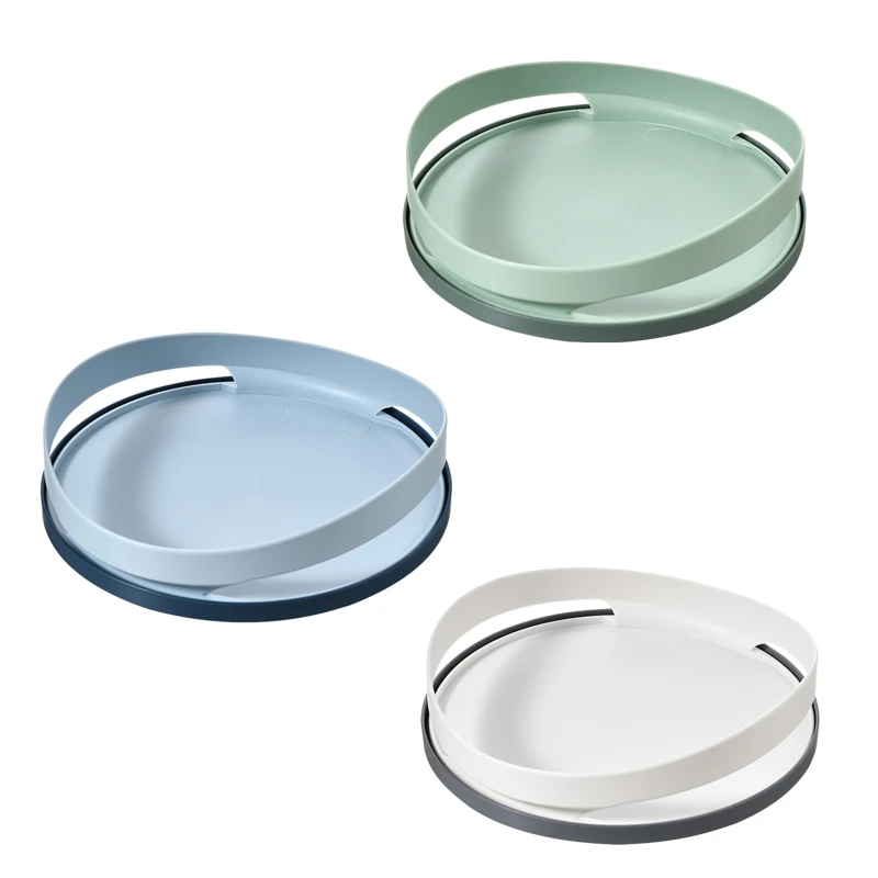 

Вращающаяся на 360 ° стойка для специй с ручкой, органайзер для бутылок для приправ, коробка для хранения для дома, кухни, столешницы, аксессуа...