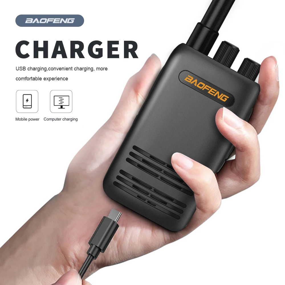 BaoFeng Walkie Talkie BF-888S Plus Two Way Cb Radio Upgrade Version BF-888S Plus 16CH 5W VHF UHF 400-480MHz Ham Radio Stations