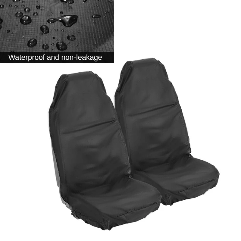 

Universal Seat Protector Cover Heavy Duty Waterproof Prevent Dust Car Front Seat Cover Breathable Cushion Protector Cap