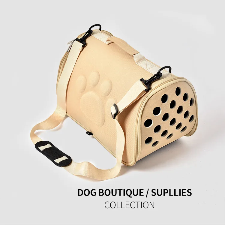 Eva Portable Cute Pet Dog Cat Transport Travel Carrying Bag Approved Breathable Pet Carrier Bag