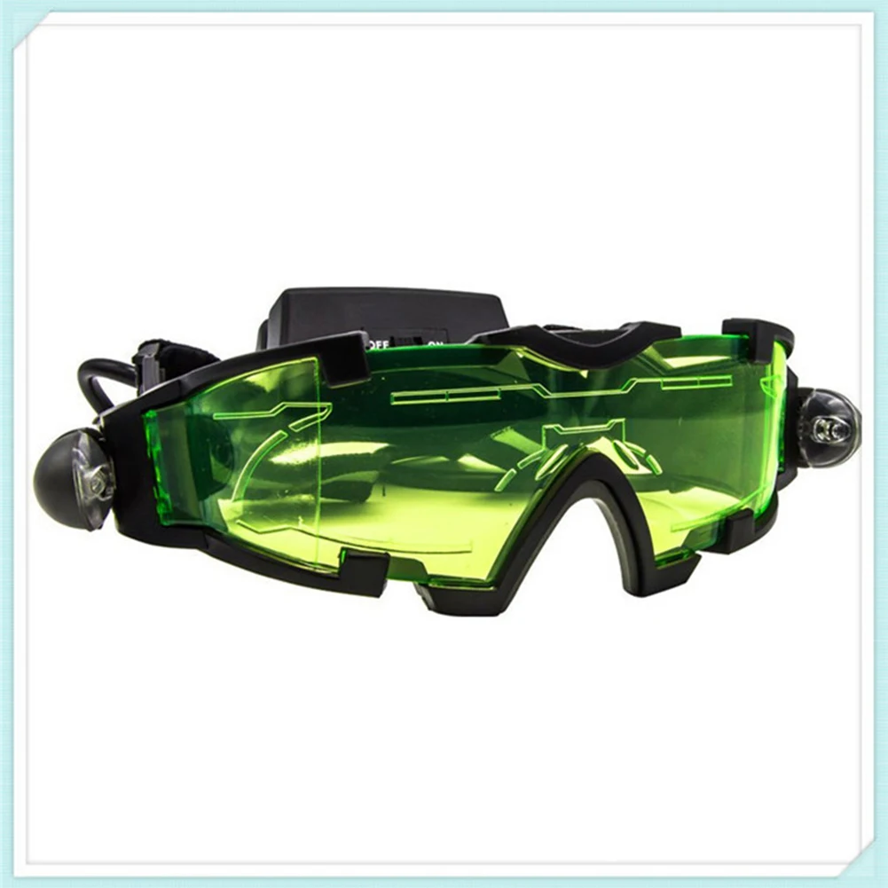

Night Light Goggles for Kids Hunting Goggles Windproof Tactical Eye Wear with Adjustable Elastic Band
