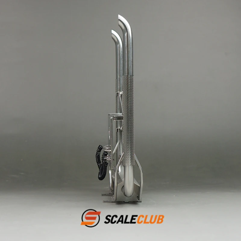 Металлические выхлопные газовые газоны Scaleclub 1/14 для моделей Tamiya LESU BENZ MAN Scania Volvo |