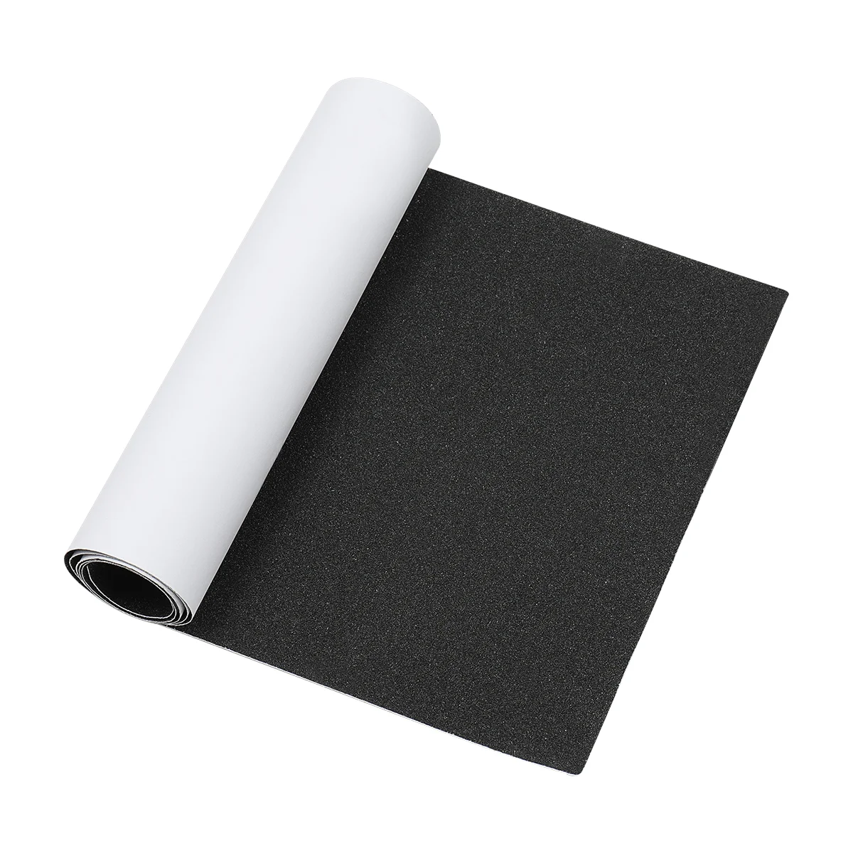 

VORCOOL Skateboard Grip Tape Sheet Sandpaper for Stairs Pedal Wheelchair 80x20cm (Black, Random Protective Film Scooter skin