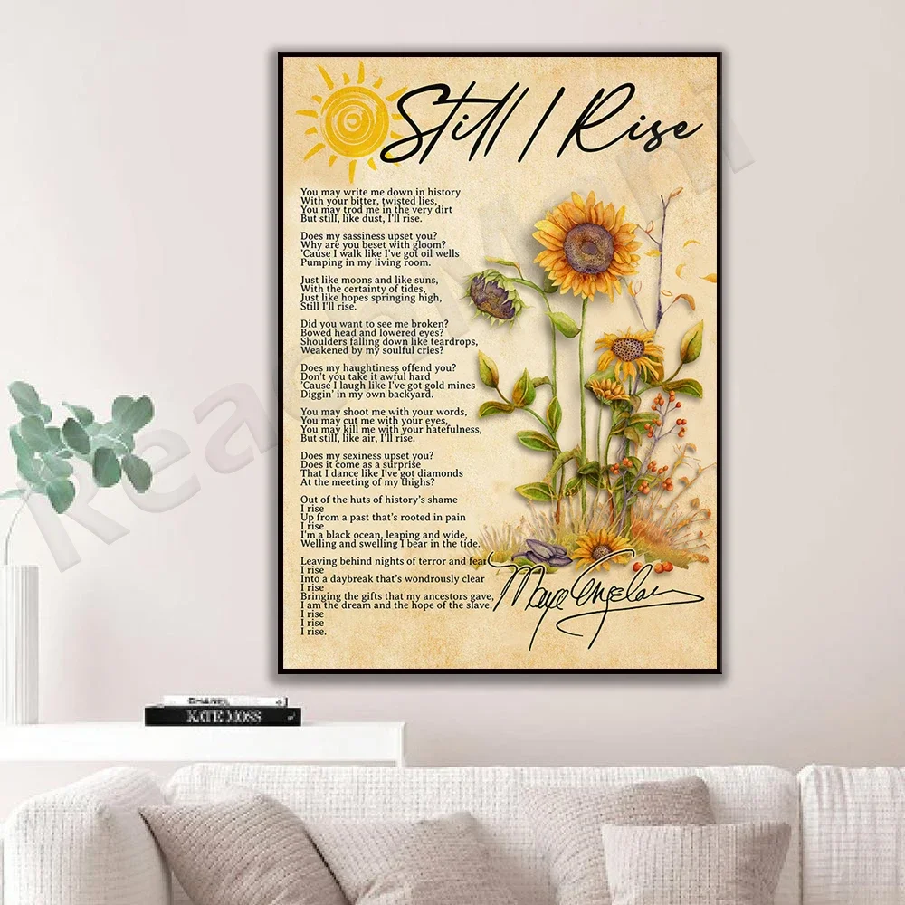 Винтажный постер &quotНо я всё ещё люблю&quot ReachMani