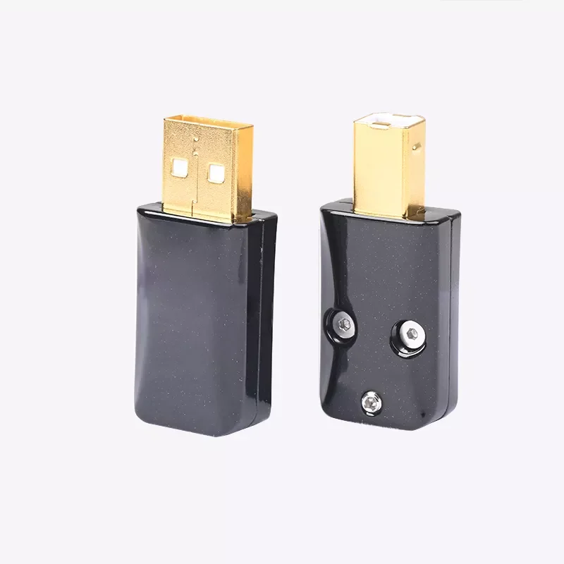 

NEW2023 Hi-end 24k Gold Plated Usb 2.0 Plug Usb A B Usb Cable Connector Plated USB Plug Decoder Cable HiFi USB DIY