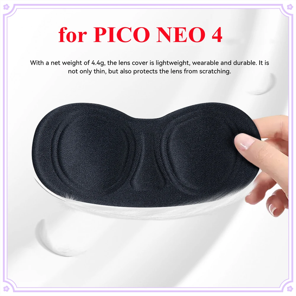 

Аксессуары для объектива VR, мягкий Чехол для очков от царапин, крышки для гарнитуры Pico 4 VR, защита от царапин