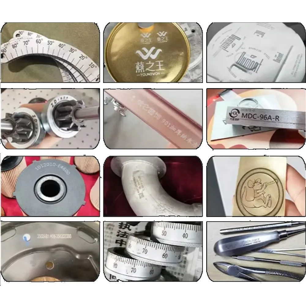 HWlEiC 20 Вт 30 50 60 80 100 Волоконная лазерная маркировочная машина разделенной формы